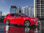 Lexus CT200h F-Sport 2014 года (UK)
